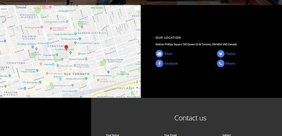 Contact Us – Black