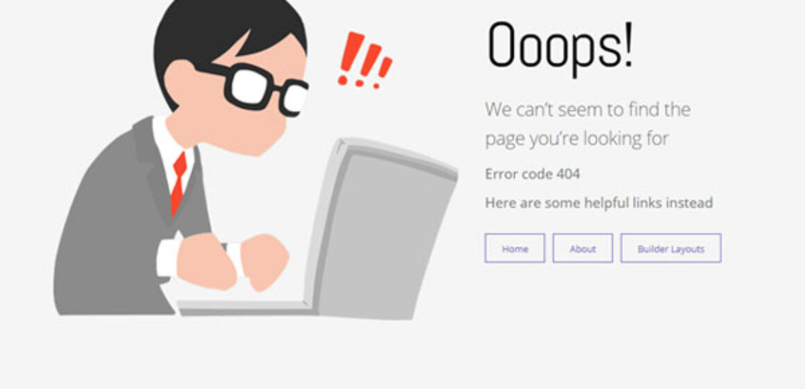 404 Error Page 3