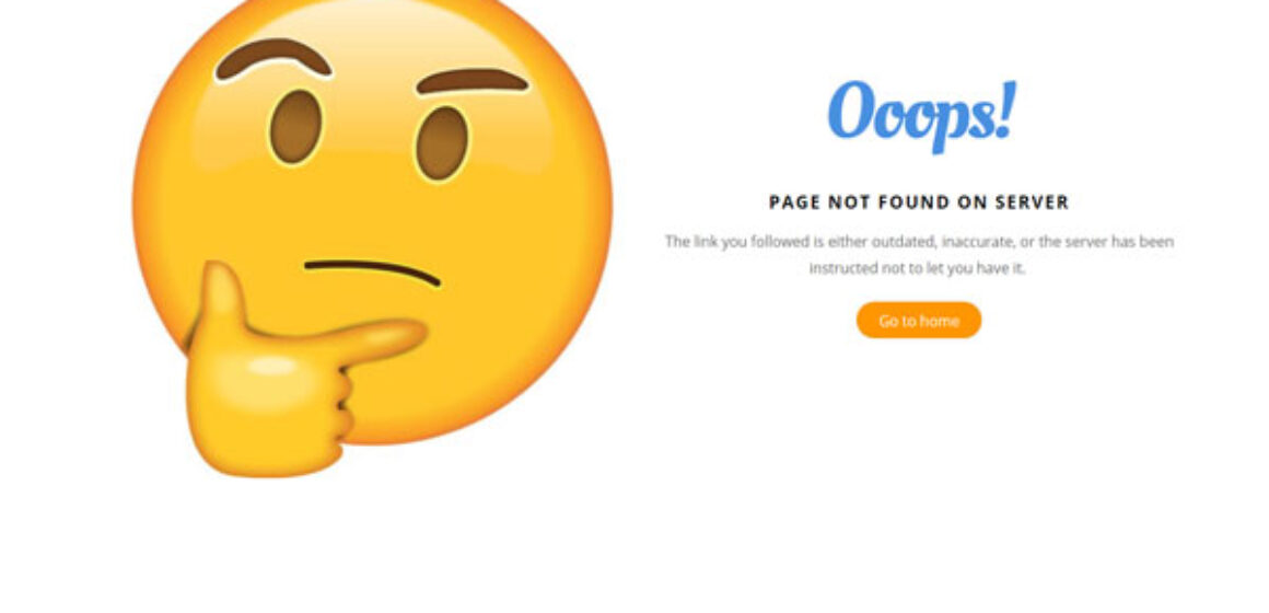404 Error Page 2