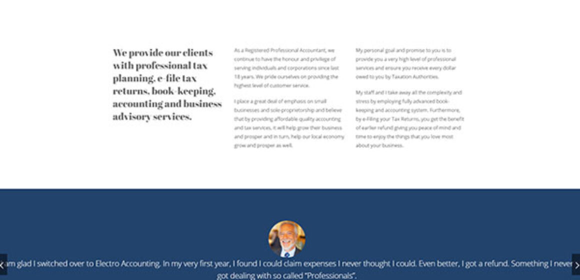 Accountant – About