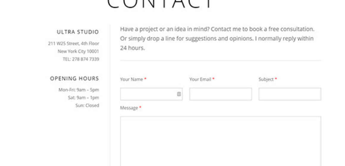 Photography – Contact
