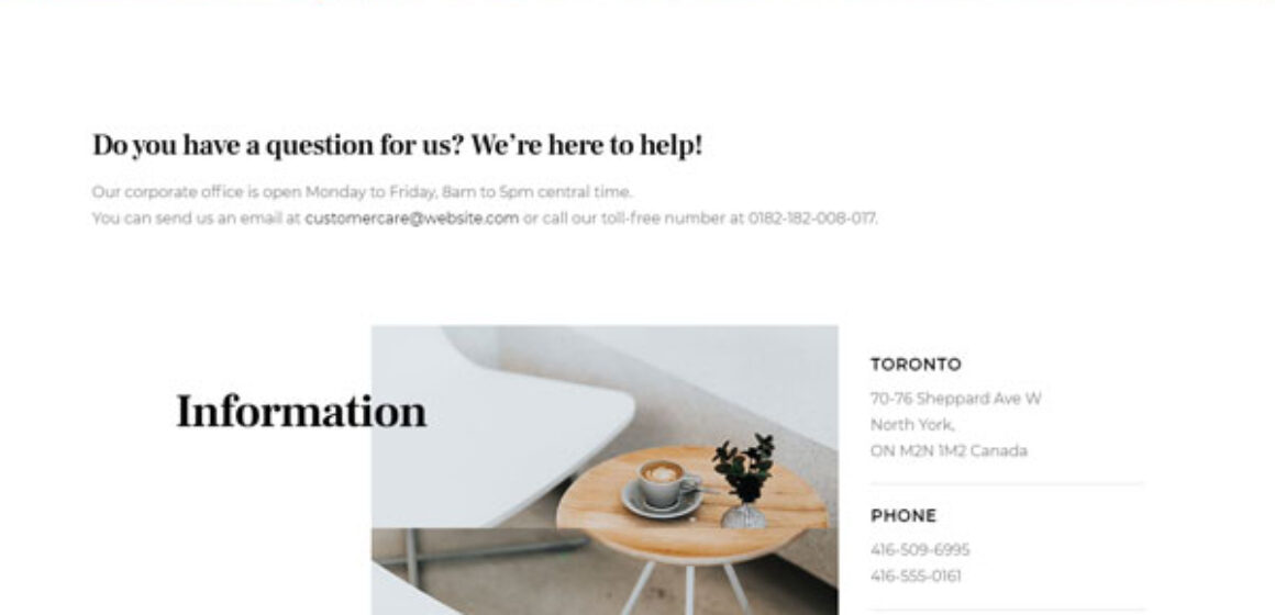 Furniture – Contact