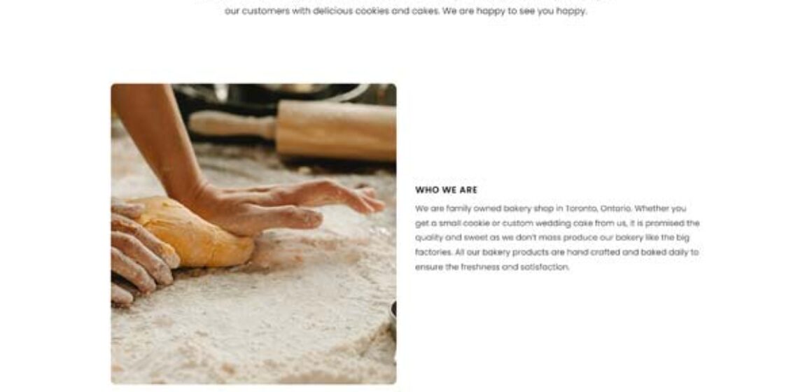 Bakery – About
